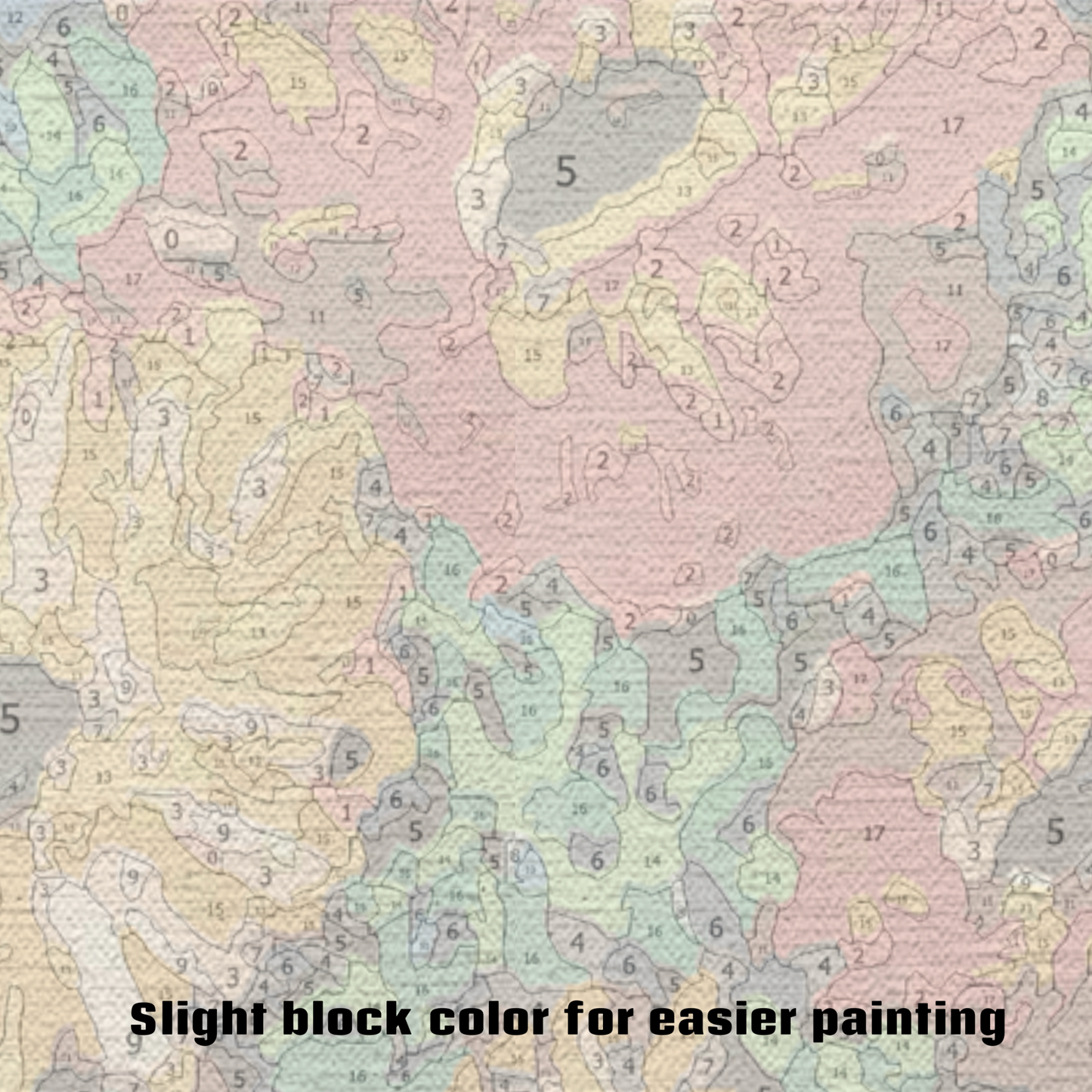 Colorful Bouquet Paint-by-Number Kit