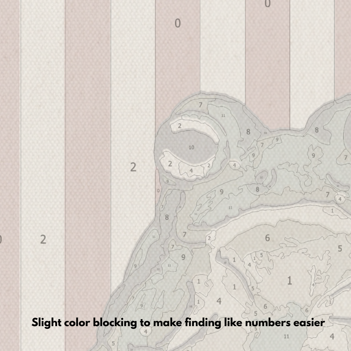 Grumpy Frog Paint by Number Kit
