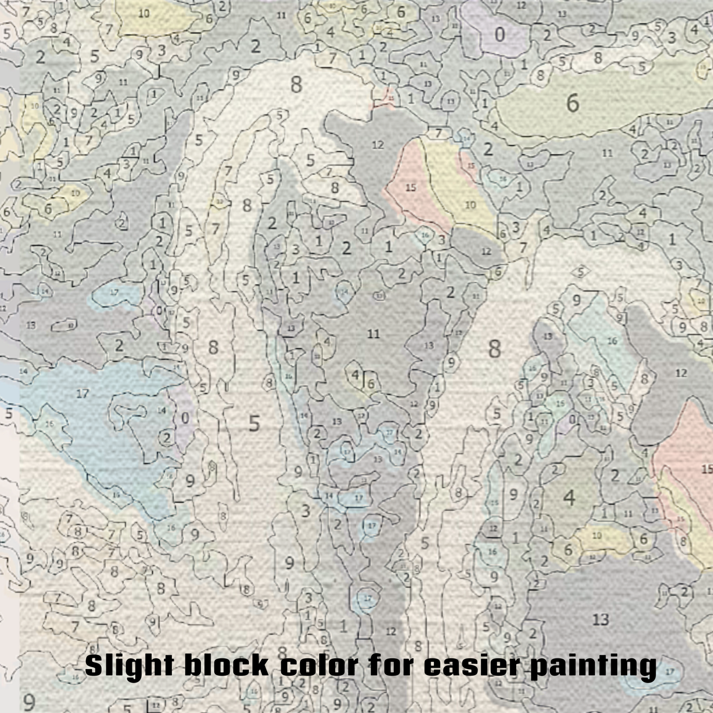 Two Swans Besties Paint-by-Number Kit