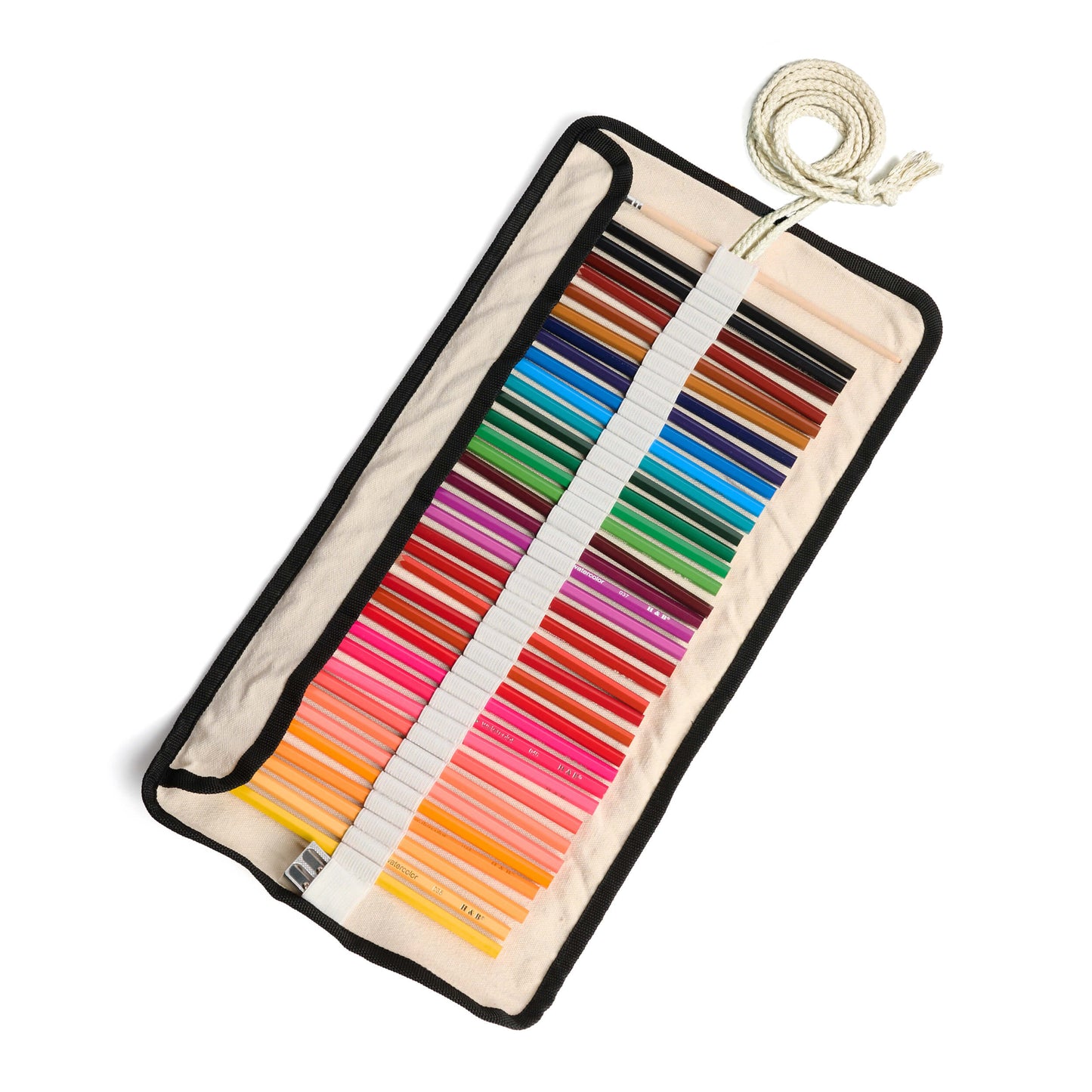 Watercolor Pencils Canvas Rollup