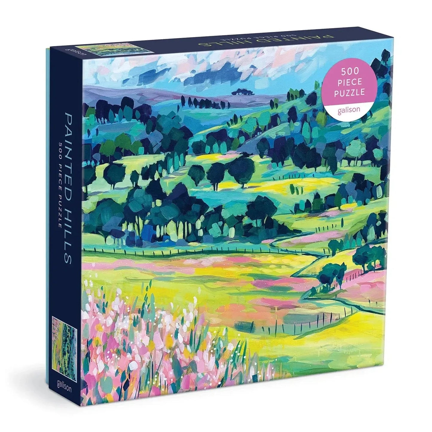 Painted Country Hills 500 Piece Jigsaw Puzzle Galison