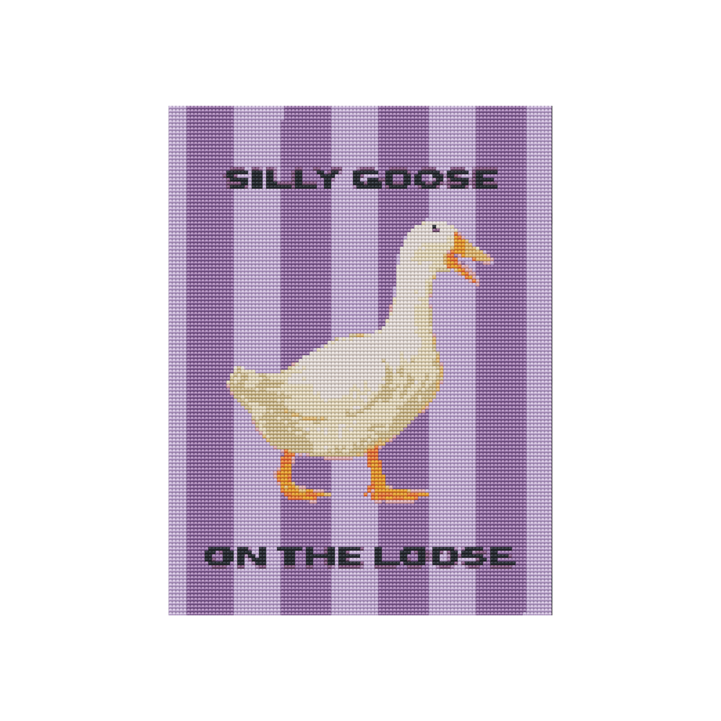 Silly Goose on the Loose Diamond Painting Kit
