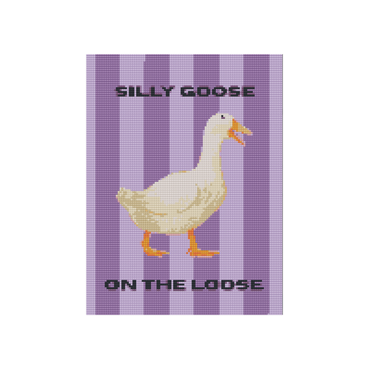 Silly Goose on the Loose Diamond Painting Kit