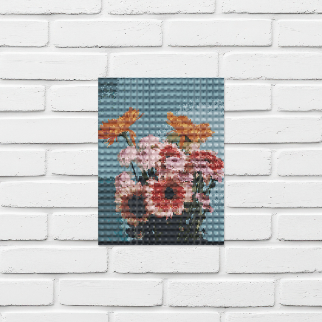 30x40cm Round Diamond Painting Kit