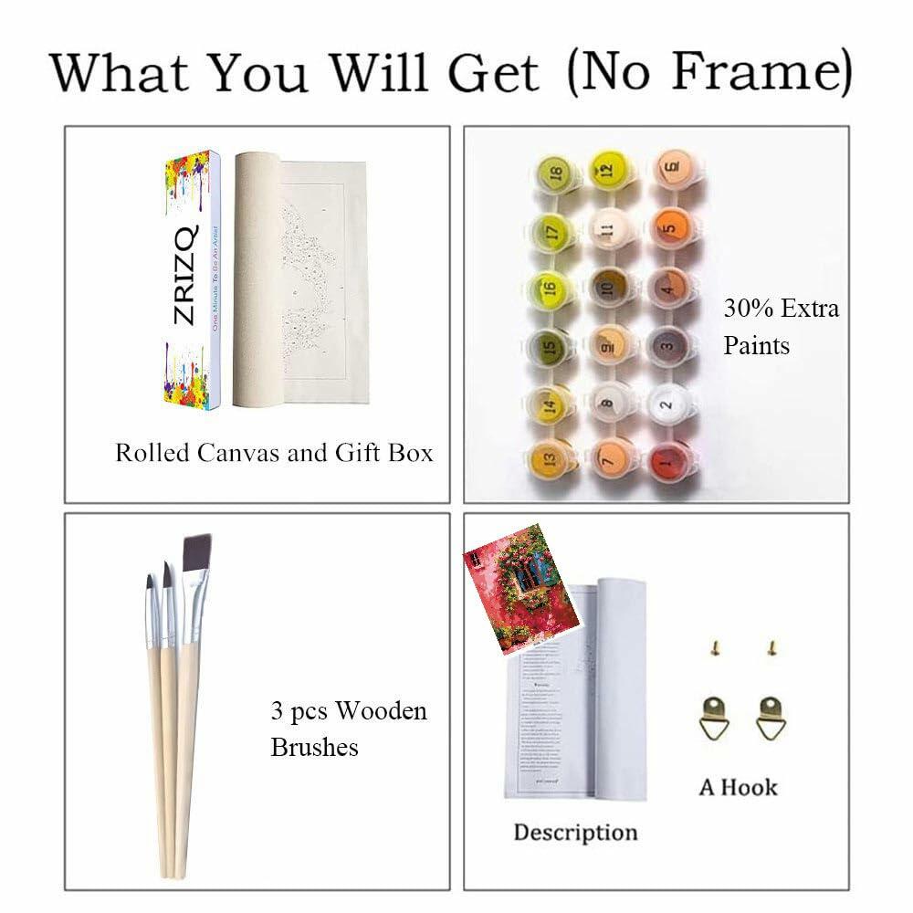 Italian Window Garden Paint-by-Number Kit
