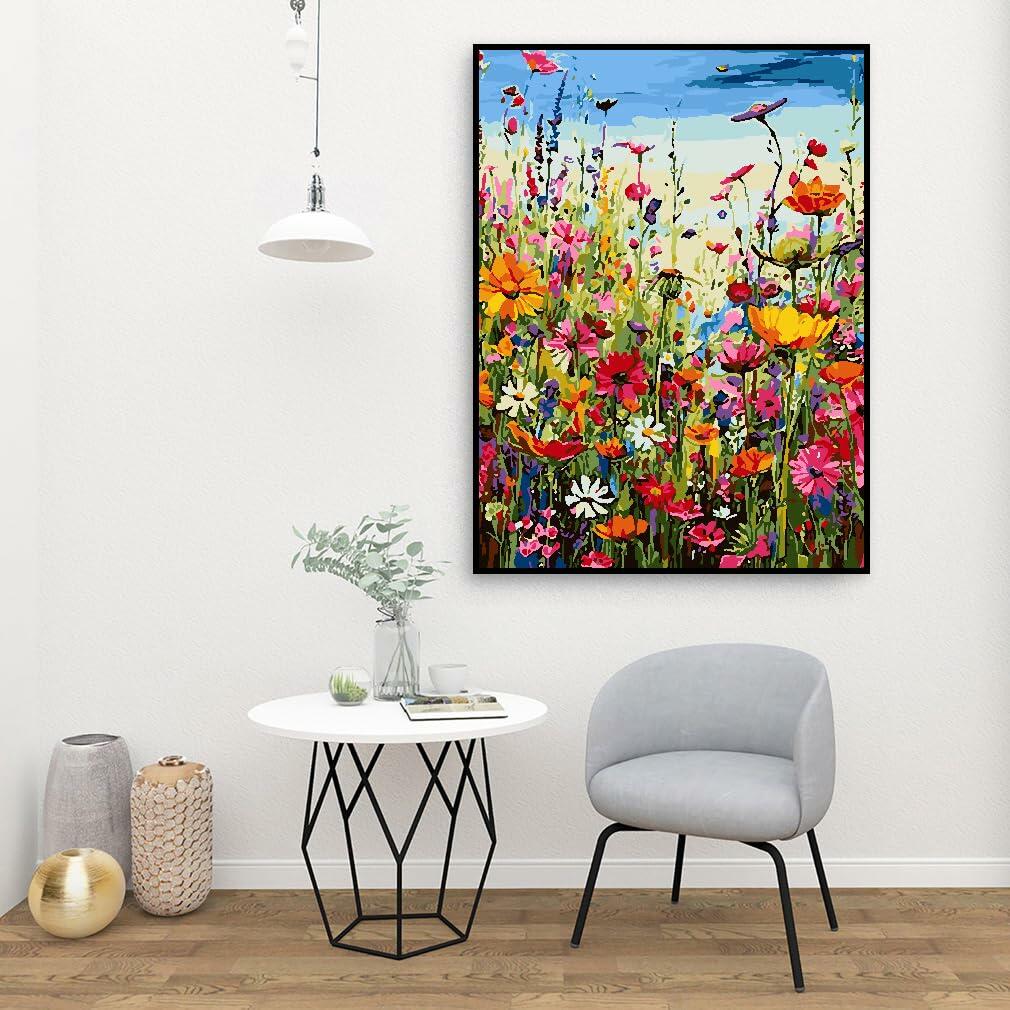 Wildflowers by the Sea Paint By Number Kit